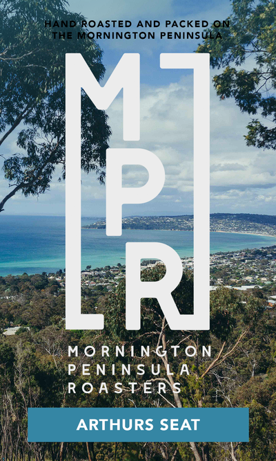 Arthurs Seat coffee beans by Mornington Peninsula Roasters
